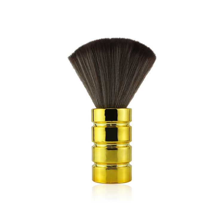 Electroplating Broken Hair Brush Haircut Neck Cleaning Brush, Four-section Gold, Four-section Silver, Four-section Gradient Purple, Round Handle Silver, Round Handle Gold, Round Handle Gradient Yellow, Round Handle Gradient Yellow Purple