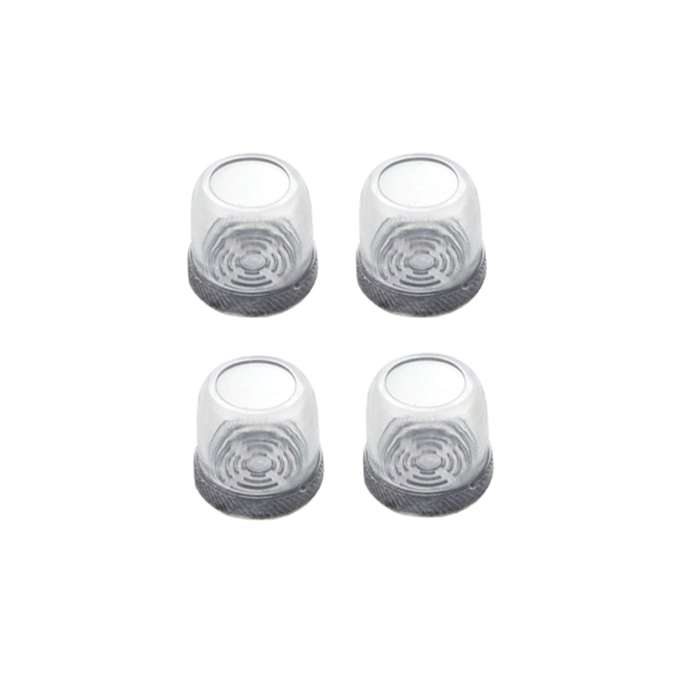 4pcs / Set Thickened Wear-Resistant Table And Chair Leg Covers Household Quiet Non-Slip Stool Foot Protector, Mini Small Round Transparent, Mini Small Round Light Gray, Mini Small Round Light Brown, Mini Small Square Transparent