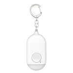 130dB IP44 Waterproof Rechargeable Anti - wolf Alarm Flashlight Intelligent Personal Alarm, English Packaging - Trustpick