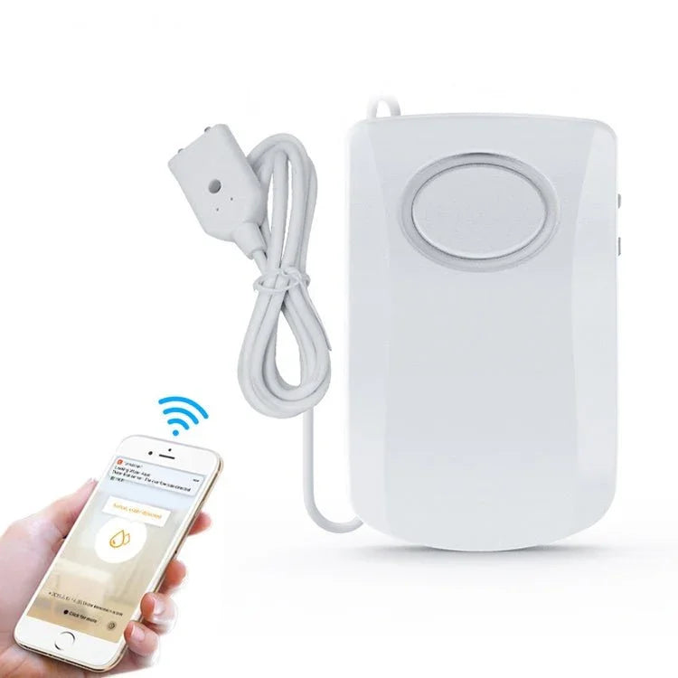 130dB Water Leakage Alarm Detector Sensor Detection Flood Alert Overflow Home Security Alarm System - Trustpick