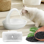 3pcs / Pack T - Shaped Filters Replacement Refill For Pioneer Mini Vortex And Swan Pet Drinking Fountain - Trustpick