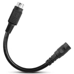 4 Pin DIN Male To DC 5.5x2.1mm Female Power Connection Cable, Length: 0.15m - Trustpick