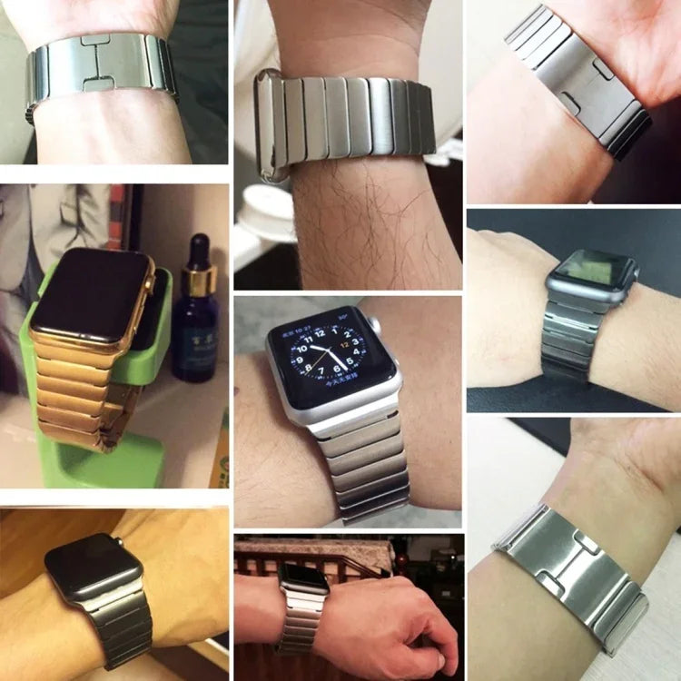 Correia de Relógio em Aço Inoxidável para Apple Watch 42mm