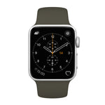 Para Apple Watch Series 3 & 2 & 1 38mm Correia de Relógio de Pulso em Silicone Estilo Simples e Fashion, Para 38mm