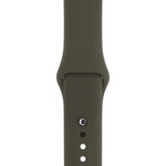 Para Apple Watch Series 3 & 2 & 1 38mm Correia de Relógio de Pulso em Silicone Estilo Simples e Fashion, Para 38mm