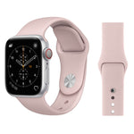 Para Apple Watch Series 3 & 2 & 1 38mm Correia de Relógio de Pulso em Silicone Estilo Simples e Fashion, Para 38mm