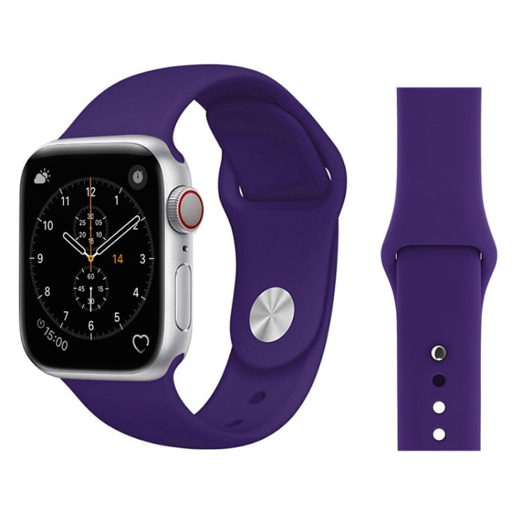 Para Apple Watch Series 3 & 2 & 1 38mm Correia de Relógio de Pulso em Silicone Estilo Simples e Fashion, Para 38mm