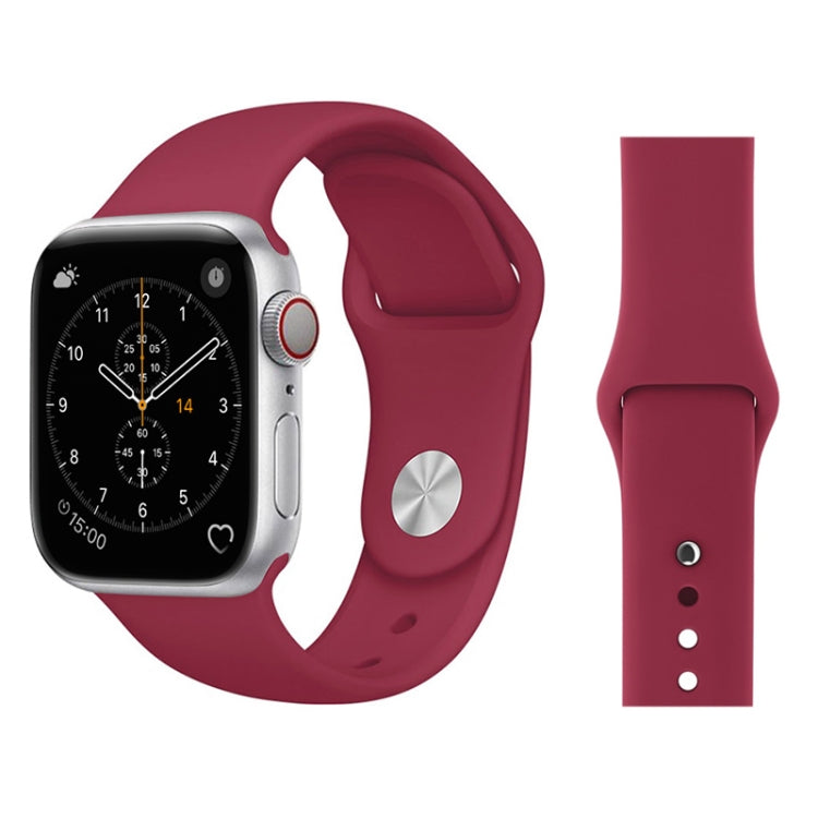 Para Apple Watch Series 3 & 2 & 1 38mm Correia de Relógio de Pulso em Silicone Estilo Simples e Fashion, Para 38mm