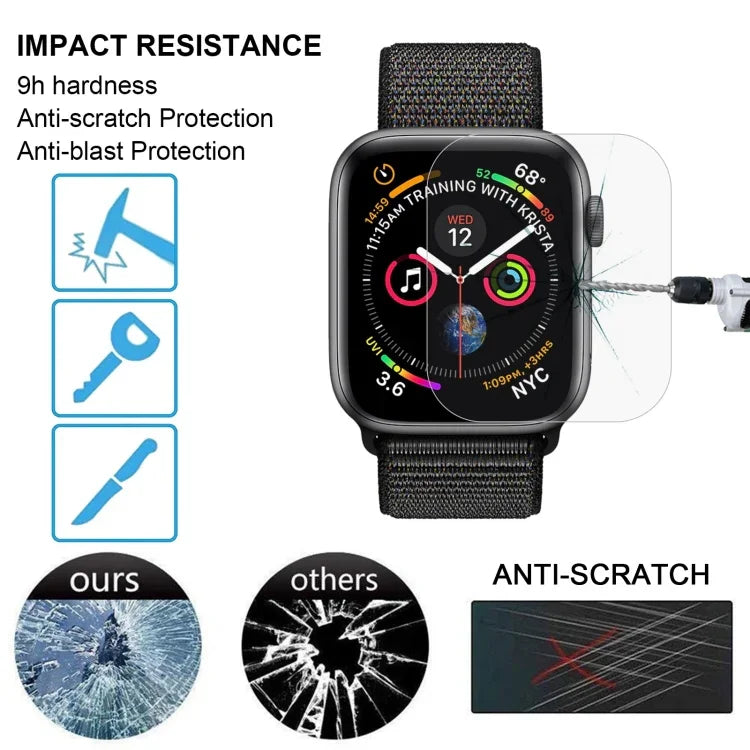 Protetor de Ecrã HD Curvo PET 3D de Aquecimento e Dobragem Completa ENKAY Hat-Prince para Apple Watch Series 6 / 5 / 4 / Watch SE 40mm, Para Apple Watch Series 6 / 5 / 4 / Watch SE 40mm