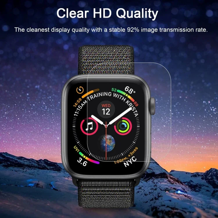 Protetor de Ecrã HD Curvo PET 3D de Aquecimento e Dobragem Completa ENKAY Hat-Prince para Apple Watch Series 6 / 5 / 4 / Watch SE 40mm, Para Apple Watch Series 6 / 5 / 4 / Watch SE 40mm