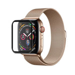 2 PCS ENKAY Hat-Prince PET 3D de Ecrã Completo + PET 3D de Ecrã Completo com Electroplating Curvo e Dobragem Térmica Protetor de Ecrã HD para Apple Watch Series 6 / 5 / 4 / Watch SE 44mm, Para Apple Watch Series 6 / 5 / 4 / Watch SE 44mm