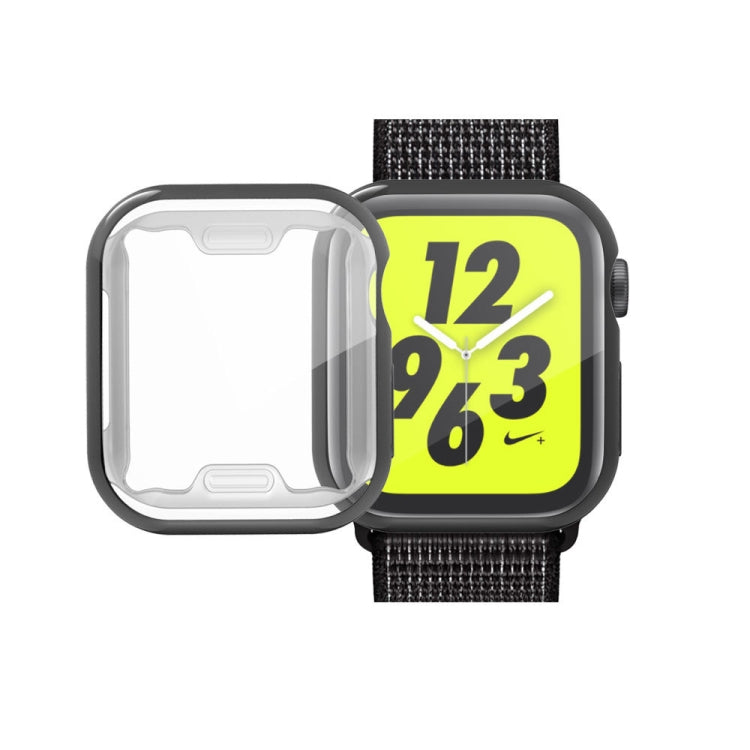 Capa TPU com Revestimento de Cobertura Total para Apple Watch Series 6 / 5 / 4 / Watch SE 44mm, Para Apple Watch Series 6 / 5 / 4 / Watch SE 44mm
