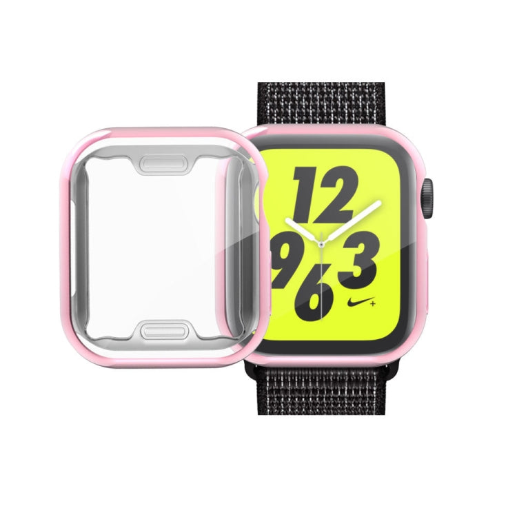 Capa TPU com Revestimento de Cobertura Total para Apple Watch Series 6 / 5 / 4 / Watch SE 44mm, Para Apple Watch Series 6 / 5 / 4 / Watch SE 44mm