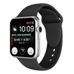 Pulseira de Relógio em Silicone com Duplo Rebite para Apple Watch Series 3 & 2 & 1 42mm, Apple Watch 42mm