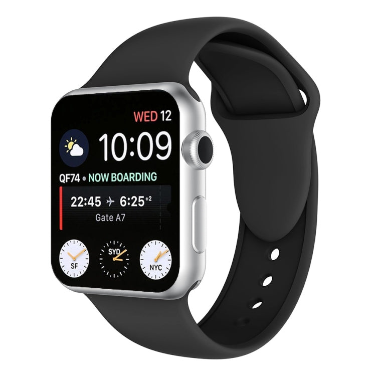 Pulseira de Relógio em Silicone com Duplo Rebite para Apple Watch Series 3 & 2 & 1 42mm, Apple Watch 42mm