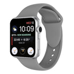 Pulseira de Relógio em Silicone com Duplo Rebite para Apple Watch Series 3 & 2 & 1 42mm, Apple Watch 42mm