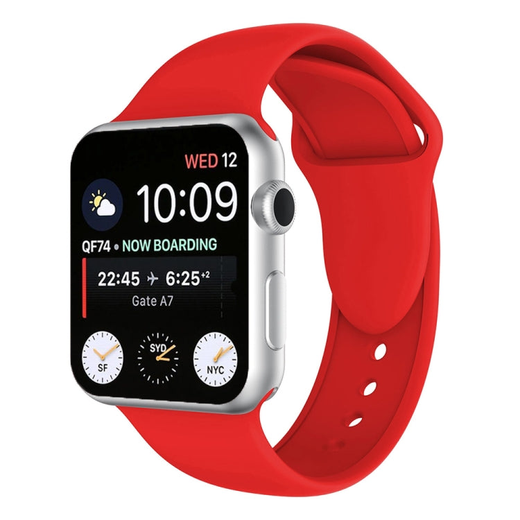 Pulseira de Relógio em Silicone com Duplo Rebite para Apple Watch Series 3 & 2 & 1 42mm, Apple Watch 42mm