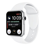 Pulseira de Relógio em Silicone com Duplo Rebite para Apple Watch Series 3 & 2 & 1 42mm, Apple Watch 42mm