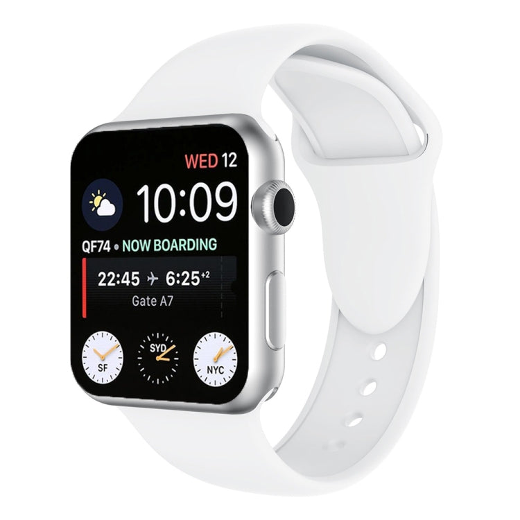 Pulseira de Relógio em Silicone com Duplo Rebite para Apple Watch Series 3 & 2 & 1 42mm, Apple Watch 42mm