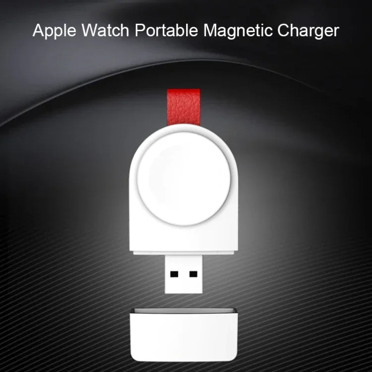 Carregador Sem Fios Magnético Portátil Universal Qi Padrão A3 para Apple Watch Series 4 & 3 & 2 & 1