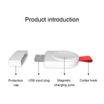 Carregador Sem Fios Magnético Portátil Universal Qi Padrão A3 para Apple Watch Series 4 & 3 & 2 & 1