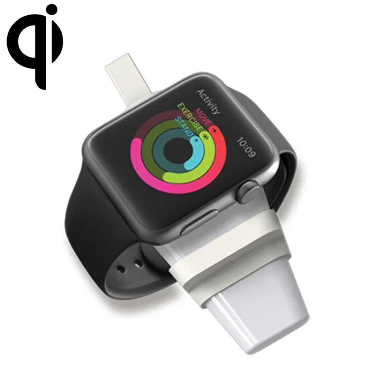 Carregador Sem Fios USB Magnético Portátil Universal B2 Padrão Qi para Apple Watch Series 4 & 3 & 2 & 1