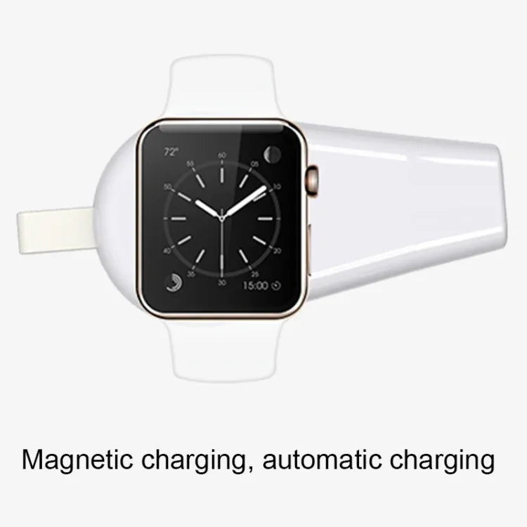 Carregador Sem Fios USB Magnético Portátil Universal B2 Padrão Qi para Apple Watch Series 4 & 3 & 2 & 1