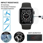 Filme de Vidro Temperado 9H 2.5D Para Apple Watch Series 6 / 5 / 4 / Watch SE 40mm, Para Apple Watch Series 6 / 5 / 4 / Watch SE 40mm
