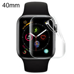 Para Apple Watch Series 5 & 4 40mm Filme Hidrogel Macio Protetor Frontal de Cobertura Total, Para Apple Watch Series 5 & 4 40mm (1 UN)