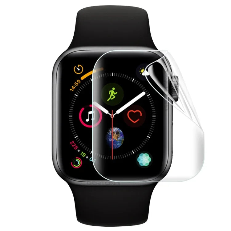 50 UN Para Apple Watch Series 3 / 2 / 1 42mm Filme Hidrogel Macio Protetor Frontal de Cobertura Total, Para Apple Watch Series 3 / 2 / 1 42mm (50 UN)