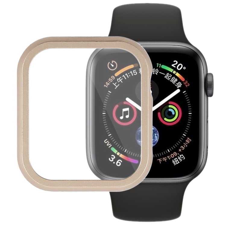 Capa Protetora com Moldura Frontal em Metal para Apple Watch Séries 6 / 5 / 4 / Watch SE 40mm, Para Apple Watch Séries 6 / 5 / 4 / Watch SE 40mm