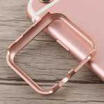 Capa Protetora com Estrutura Frontal Metálica para Apple Watch Series 6 / 5 / 4 / Watch SE 44mm, Para Apple Watch Series 6 / 5 / 4 / Watch SE 44mm