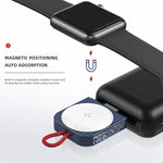 Carregador Sem Fios Magnético Portátil ROCK W26 para Apple Watch, Interface USB W26