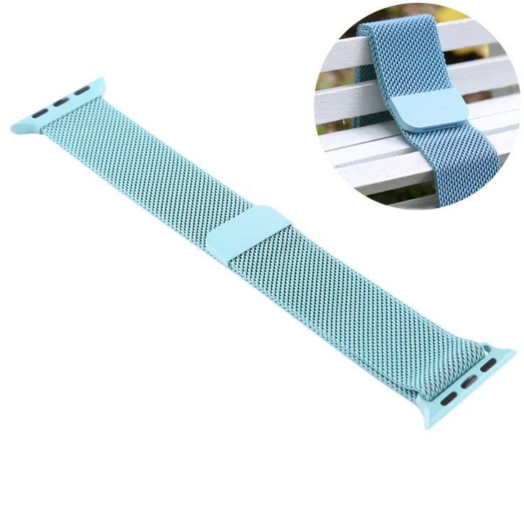 Correia de Relógio Magnética em Nylon que Muda de Cor para Apple Watch Series 7 41mm / 6 & SE & 5 & 4 40mm / 3 & 2 & 1 38mm, 40mm