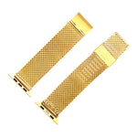 Correia Milanesa em Aço Inoxidável 304 com Conector para Apple Watch Ultra 49mm & Watch Ultra 2 49mm / Series 10 46mm / 9&8&7 45mm / SE 3&SE 2&6&SE&5&4 44mm / 3&2&1 42mm, Para Apple Watch Series 7 45mm / & 6 & SE & 5 & 4 44mm