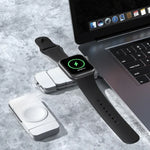 Carregador Rápido Magnético Sem Fios U8 USB / Type-C para Apple Watch Series, U8
