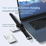 Carregador Sem Fios Magnético USB / Type-C U8S Carregador Rápido para Samsung Watch 3 / 4, 4 Classic, Active 1 / 2
