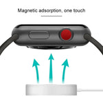 Carregador Sem Fios Magnético 2m para Apple Watch Series Ultra & 10 / 9 / 8 / 7 / 6 / 5 / 4 / 3 / 2, 2m
