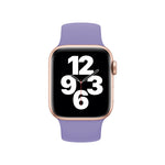 Pulseira Elástica de Silicone de Cor Sólida para Apple Watch Ultra 49mm & Watch Ultra 2 49mm / Series 10 46mm / 9&8&7 45mm / SE 3&SE 2&6&SE&5&4 44mm / 3&2&1 42mm, Tamanho: L 156mm