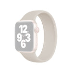 Pulseira Elástica de Silicone de Cor Sólida para Apple Watch Ultra 49mm & Watch Ultra 2 49mm / Series 10 46mm / 9&8&7 45mm / SE 3&SE 2&6&SE&5&4 44mm / 3&2&1 42mm, Tamanho: L 156mm