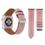 Pulseira de Couro Genuíno Estilo Fresco para Apple Watch Series 10 42mm / 9&8&7 41mm / SE 3&SE 2&6&SE&5&4 40mm / 3&2&1 38mm, 38mm