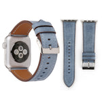 Pulseira de Couro Genuíno Estilo Fresco para Apple Watch Ultra 49mm&Watch Ultra 2 49mm / Series 10 46mm / 9&8&7 45mm / SE 3&SE 2&6&SE&5&4 44mm / 3&2&1 42mm, 42mm