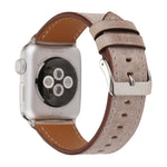 Pulseira de Couro Genuíno Estilo Fresco para Apple Watch Ultra 49mm&Watch Ultra 2 49mm / Series 10 46mm / 9&8&7 45mm / SE 3&SE 2&6&SE&5&4 44mm / 3&2&1 42mm, 42mm
