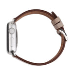 Pulseira de Couro Genuíno Estilo Fresco para Apple Watch Ultra 49mm&Watch Ultra 2 49mm / Series 10 46mm / 9&8&7 45mm / SE 3&SE 2&6&SE&5&4 44mm / 3&2&1 42mm, 42mm