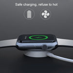Carregador Sem Fios Magnético 1m para Apple Watch Series Ultra & 10 / 9 / 8 / 7 / 6 / 5 / 4 / 3 / 2, 1m
