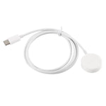 Carregador Sem Fios Magnético Portátil Universal Tipo-C 1m para Apple Watch Ultra & Ultra 2 & Series 9 & 8 & 7 & 6 & 5 & 4 & 3 & 2, 1m