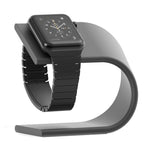Suporte de Alumínio em Forma de U para Carregador Apple Watch 38mm / 42mm