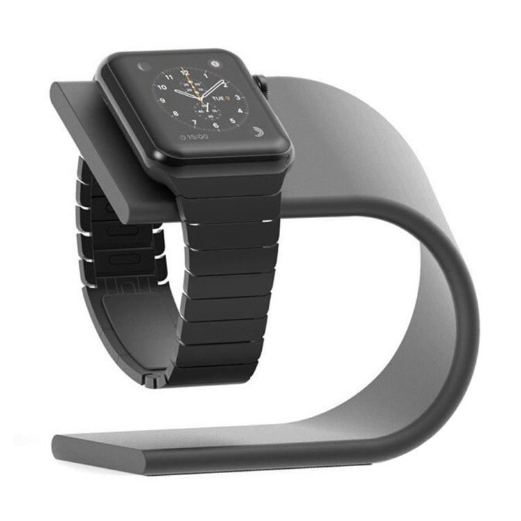 Suporte de Alumínio em Forma de U para Carregador Apple Watch 38mm / 42mm