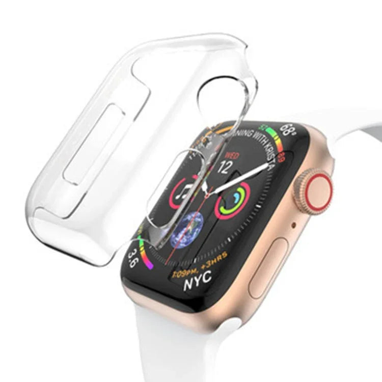 Capa de PC de Cobertura Total para Apple Watch Series 6 / 5 / 4 / Watch SE 40mm (Transparente), Para Apple Watch Series 6 / 5 / 4 / Watch SE 40mm