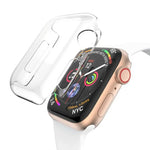 Capa PC de Cobertura Total Transparente para Apple Watch Series 6 / 5 / 4 / Watch SE 44mm, Para Apple Watch Series 6 / 5 / 4 / Watch SE 44mm